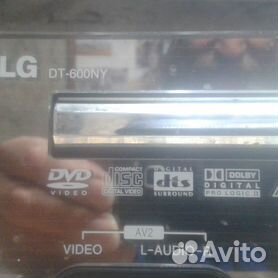 Домашний кинотеатр - Видеомагнитофон LG DT-600NY