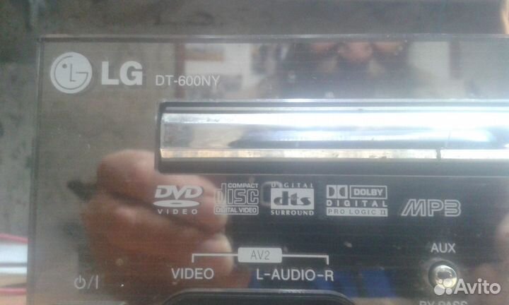 Домашний кинотеатр - Видеомагнитофон LG DT-600NY