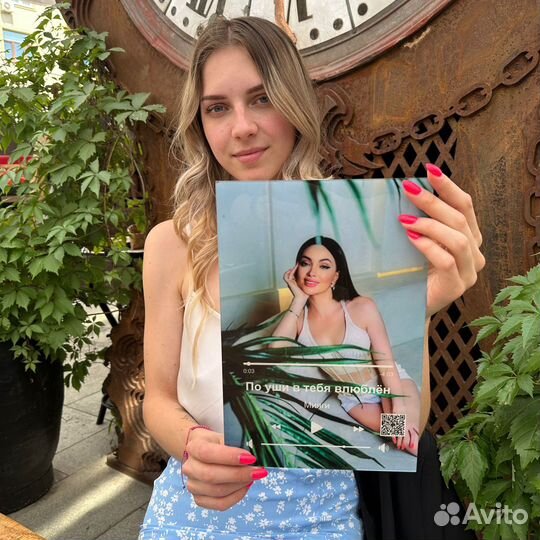 Фоторамка с песней / подарок