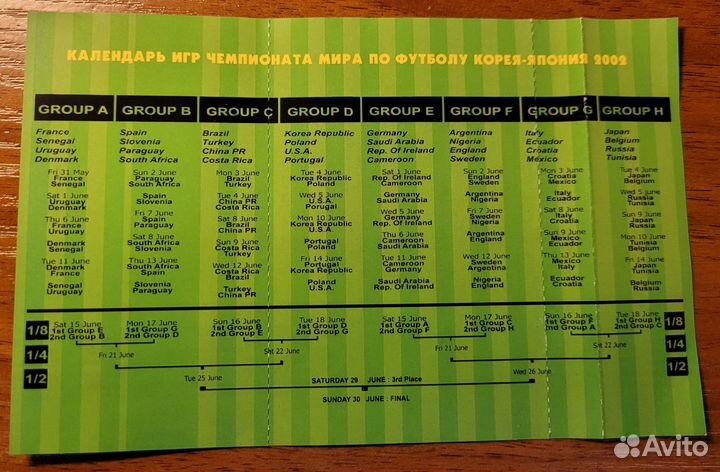 Аудиокассета Футбольные гимны Кубок Мира 2002