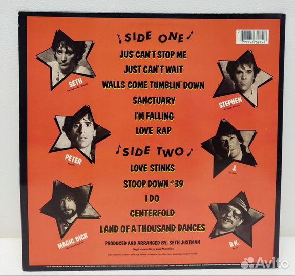 J. Geils Band- Showtime LP USA 1982 NM