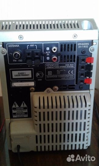 Музыкальный центр kenwood. Tuner,Tape, CD