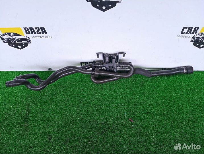 Кран печки отопителя с патрубками BMW 6