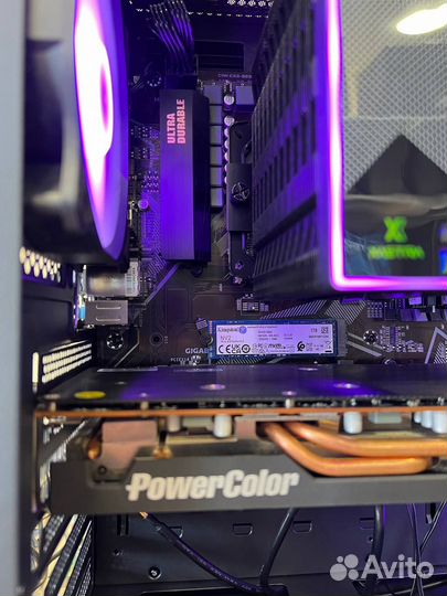 Игровой пк Ryzen 5 5600X/DDR4 16GB/RX 5700XT/SSD 1