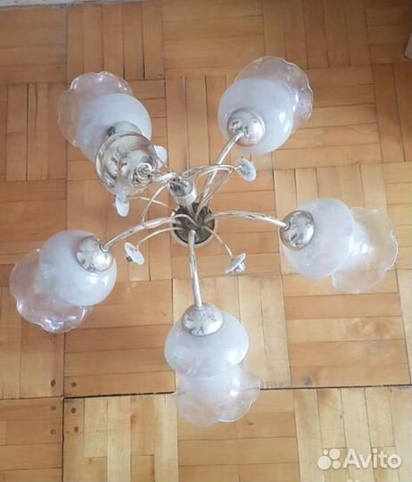 Люстра на 5 ламп