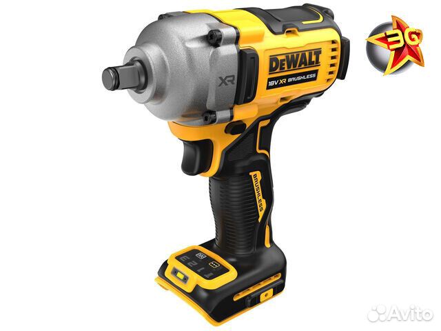 Аккумуляторный гайковерт DeWalt DCF891NT без аккумулятора