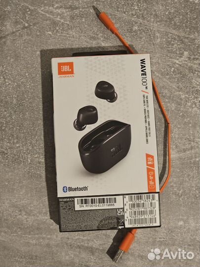 Bluetooth наушники JBL Wave 100 TWS