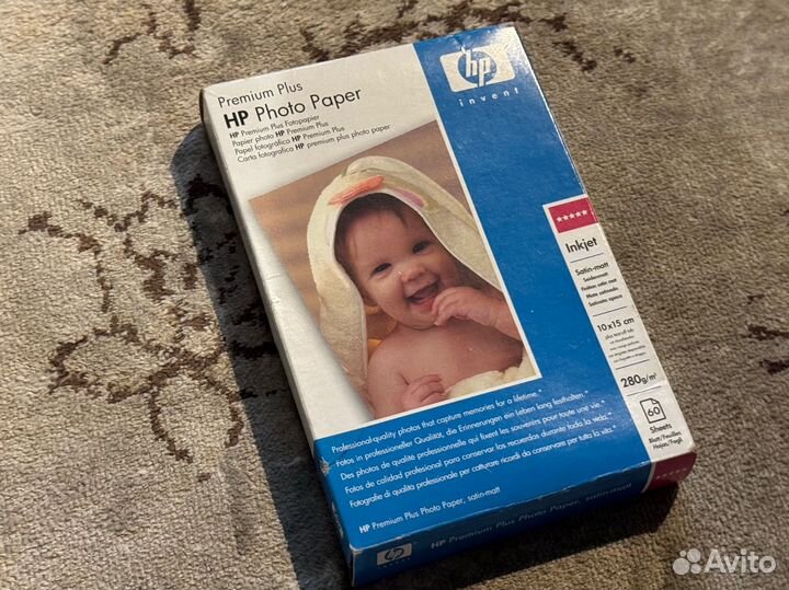 Фотобумага HP Satin Matt 10 х 15 (60 листов)