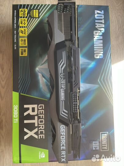 Видеокарта zotac 3080ti