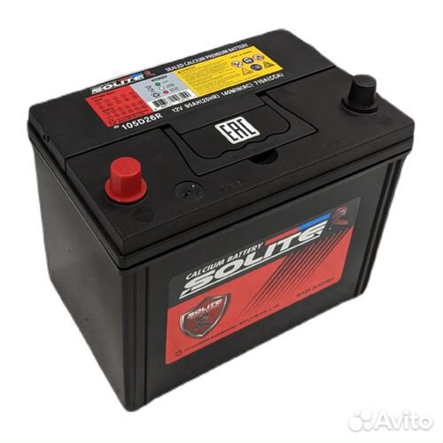 Аккумулятор Solite R 105D26R (95Ач, 710А)