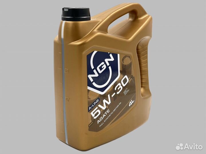 Масло моторное NGN Agate 5W-30 4л