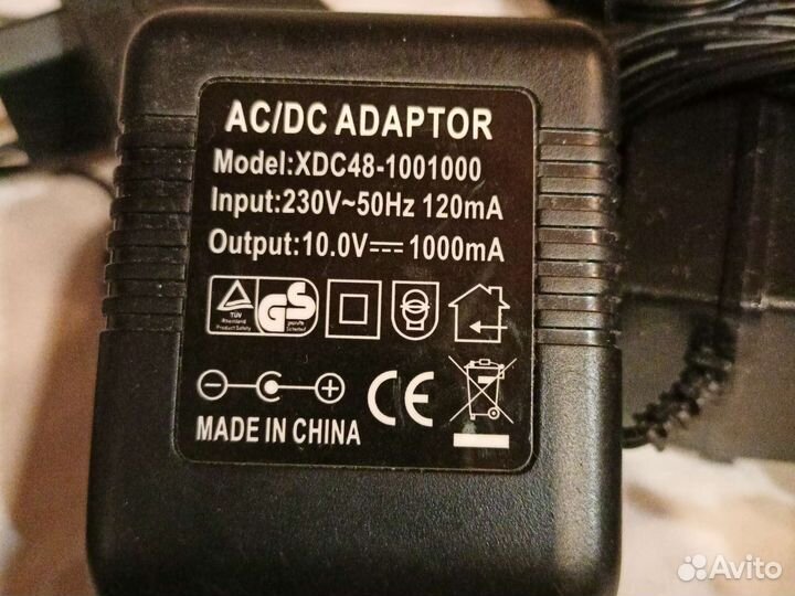 Зарядное устройство Адаптер Ас/Dc