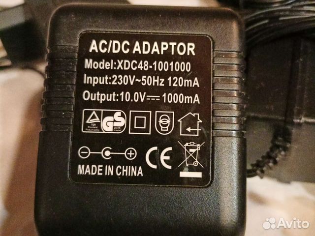 Зарядное устройство Адаптер Ас/Dc