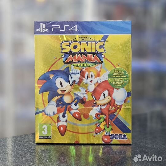 Sonic Mania Plus PS4 (новый)