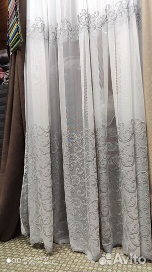Тюль новый