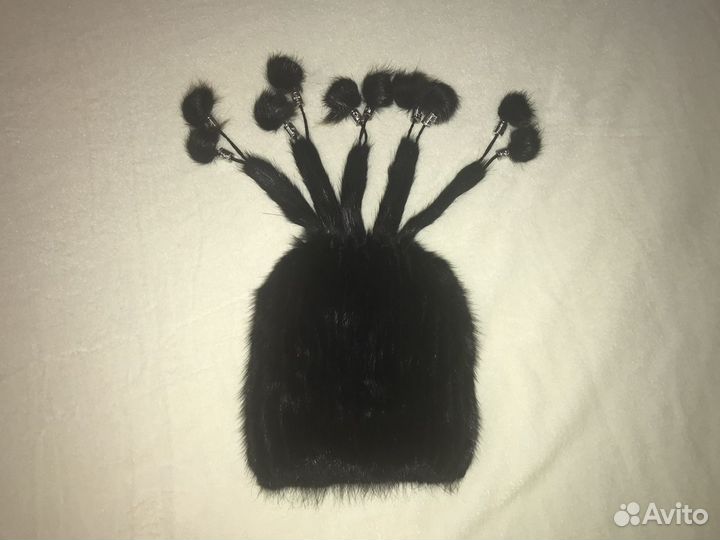 Шапка женская зимняя кролик- норка