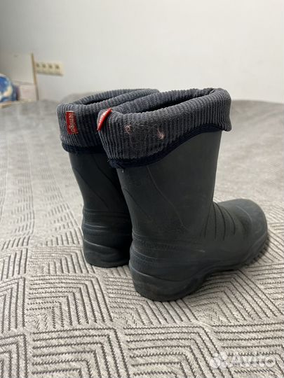 Резиновые сапоги утепленные