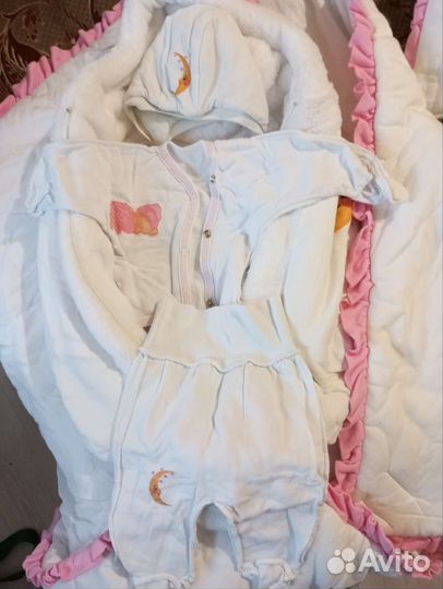 Конверт на выписку для девочки