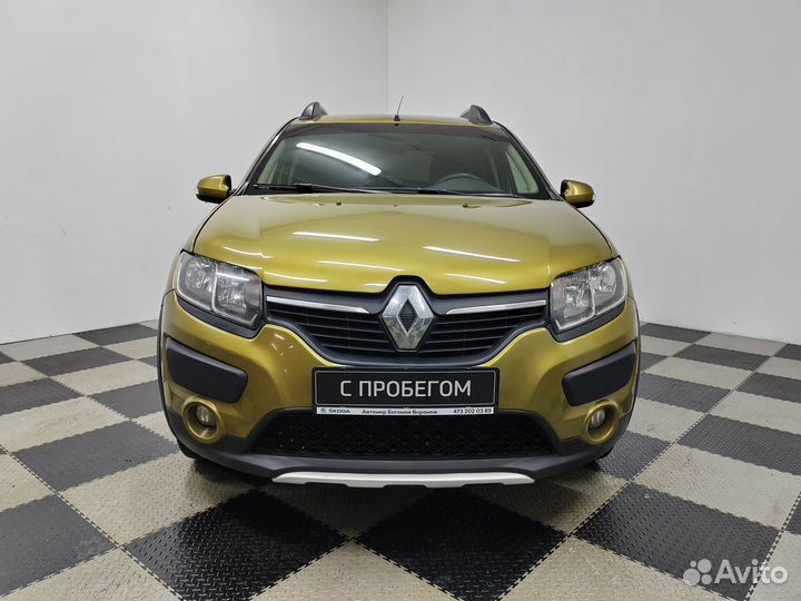 Renault Sandero Stepway 1.6 МТ, 2016, 123 000 км