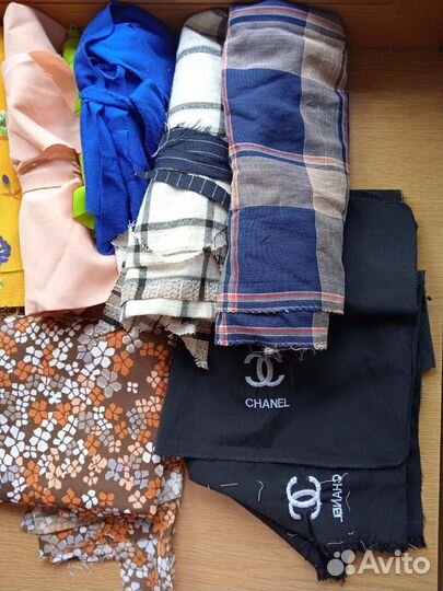 Для пэчворка пакет тканей+отрез+платье трикотаж