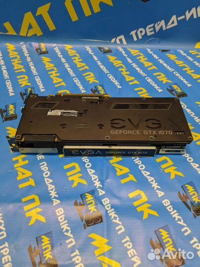 Видеокарта evga GeForce GTX 1070 FTW gaming