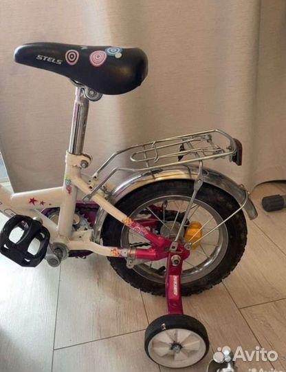 Детский велосипед с ручкой бу stels