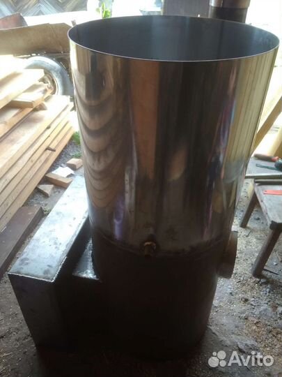 Печи банные с баком из нержавеющей стали