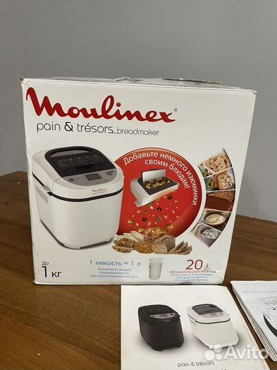 Хлебопечка moulinex