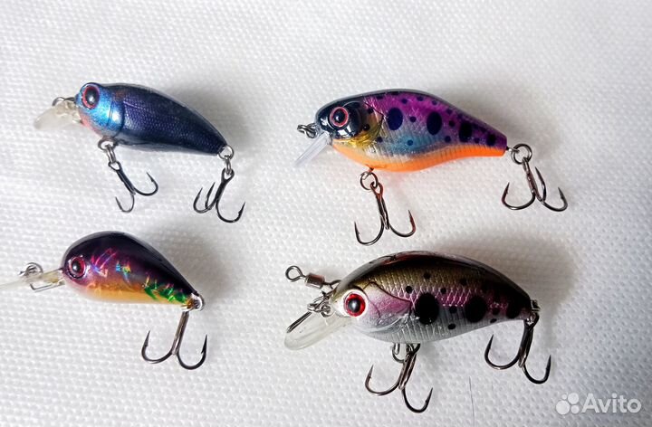 Блесна, воблеры, приманки силиконовые