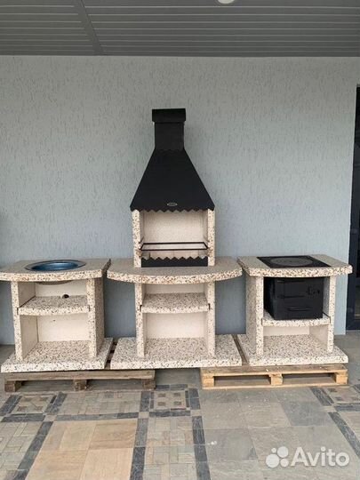 Зона барбекю с гарантией от производителя