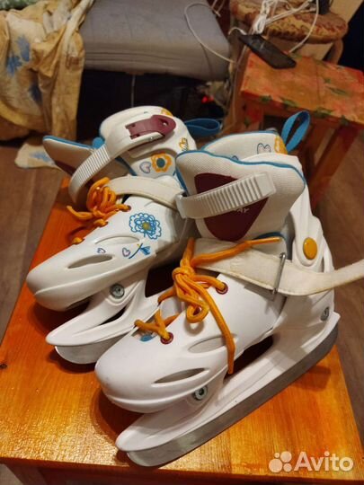 Коньки детские раздвижные 30 33