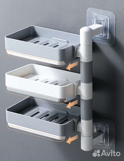 Мыльница трёхъярусная