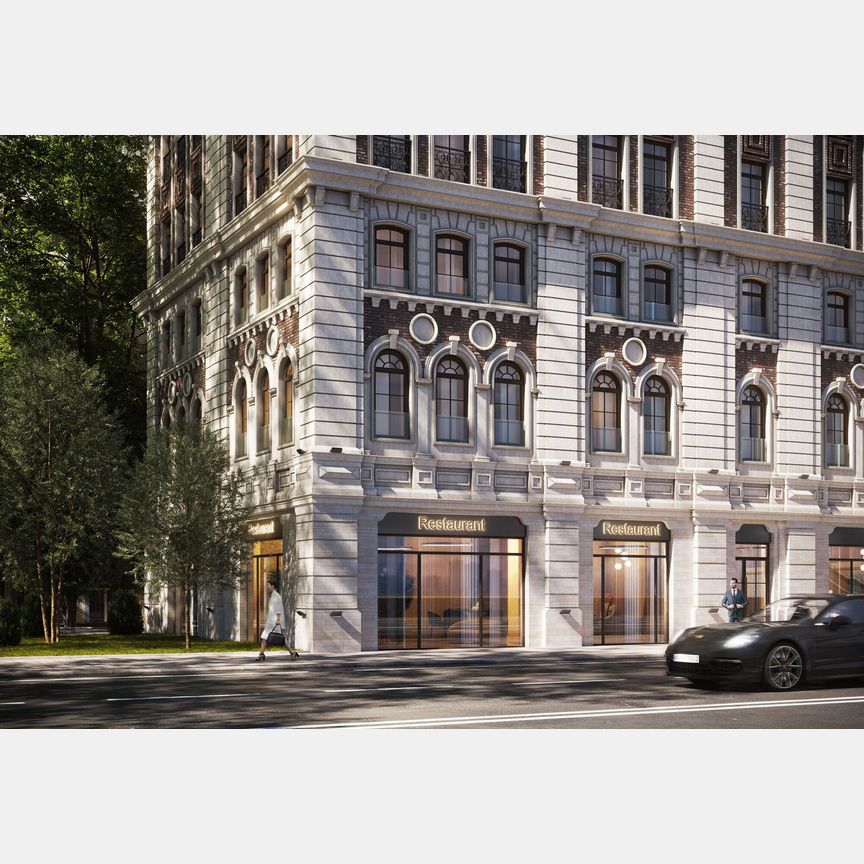 1-к. квартира, 58,3 м², 3/6 эт.