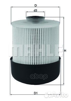 Фильтр топливный KX33828D Mahle/Knecht