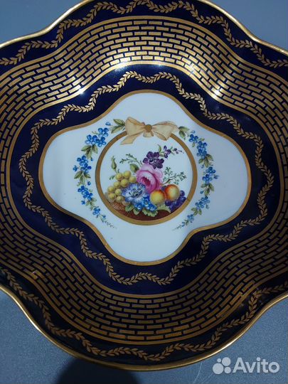 Антикварное блюдо Англия