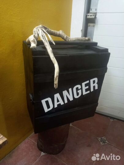 Дизайнерский ящик времен СССР, с корягой