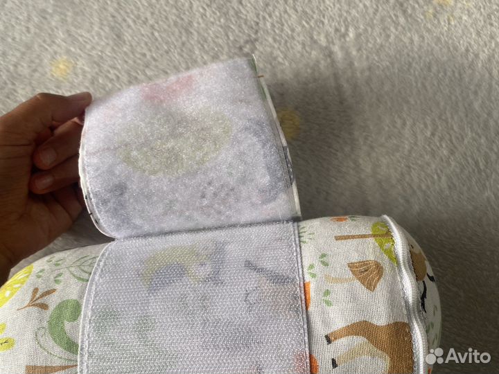 Подушка валик, позиционер для новорожденных