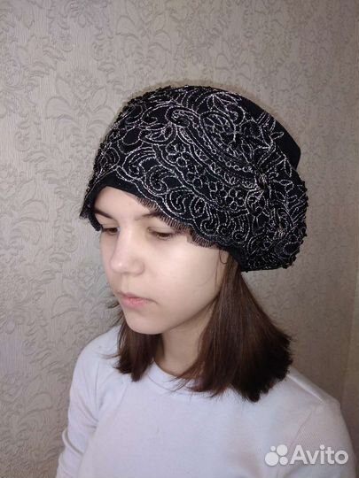Шапка чалма женская