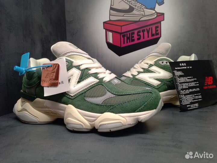 Кроссовки New Balance 9060 Green Зеленые