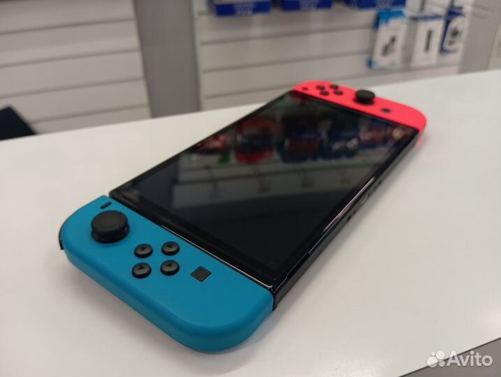 Новый прошитый Nintendo Switch Oled 256Gb+куча игр