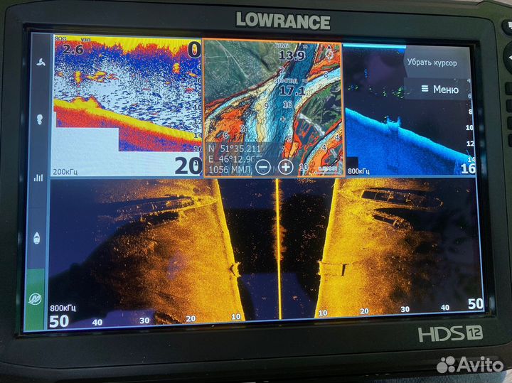 Эхолот lowrance hds 12 carbon