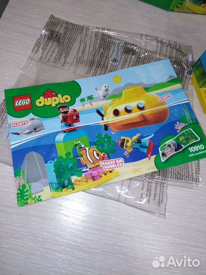 Lego duplo 10910 Путешествие субмарины