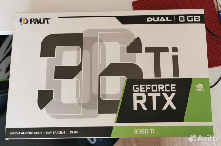Видеокарта Palit RTX 3060 ti (ne6306t019p2-190AD)