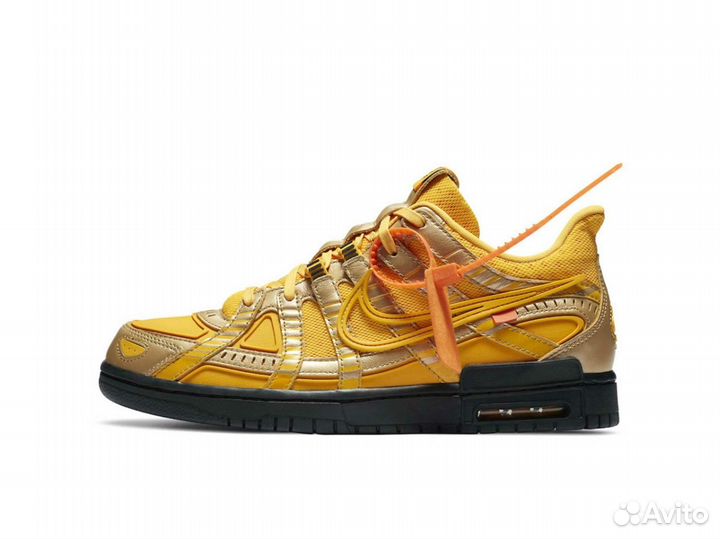 Nike Air Rubber Dunk University Gold x Off-White