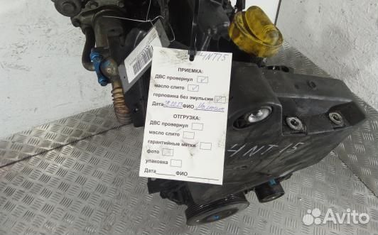 Двигатель дизельный renault megane 3 (4NT15AB01)