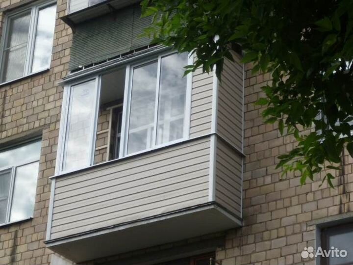 Остекление балконов в хрущевке