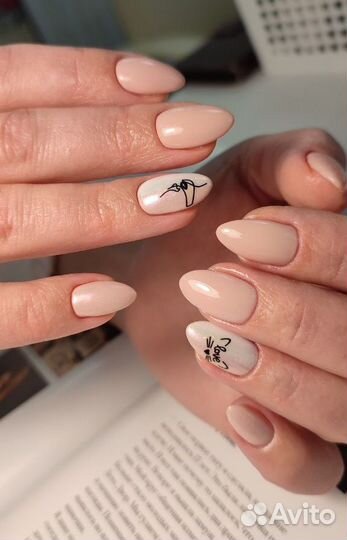 Маникюр комплекс с покрытием