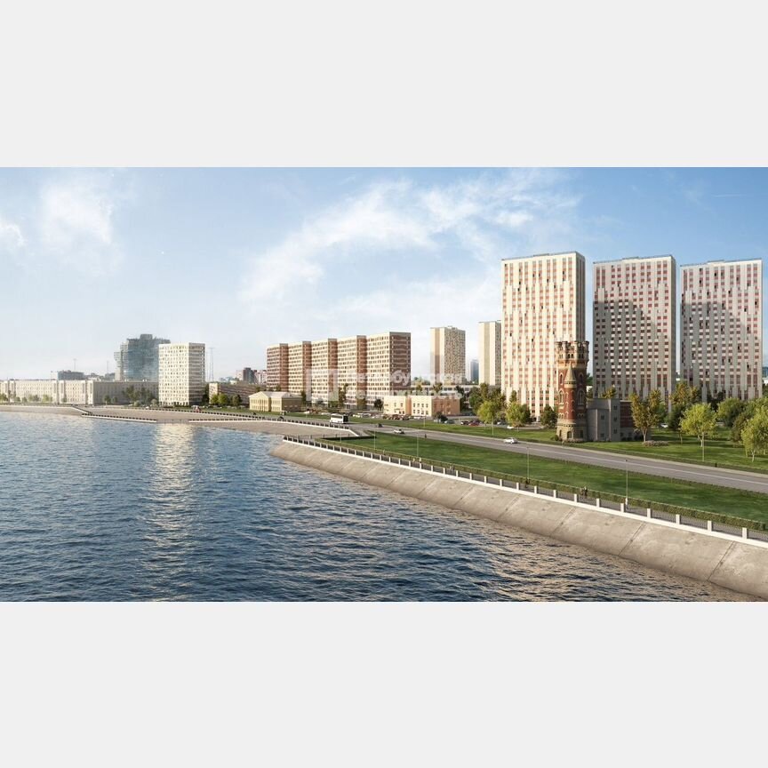 2-к. квартира, 61,7 м², 6/25 эт.