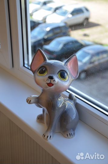 Кошка керамика