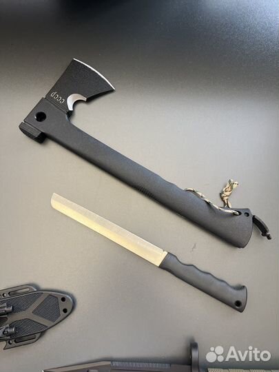 Подарочный набор туриста, топор и нож